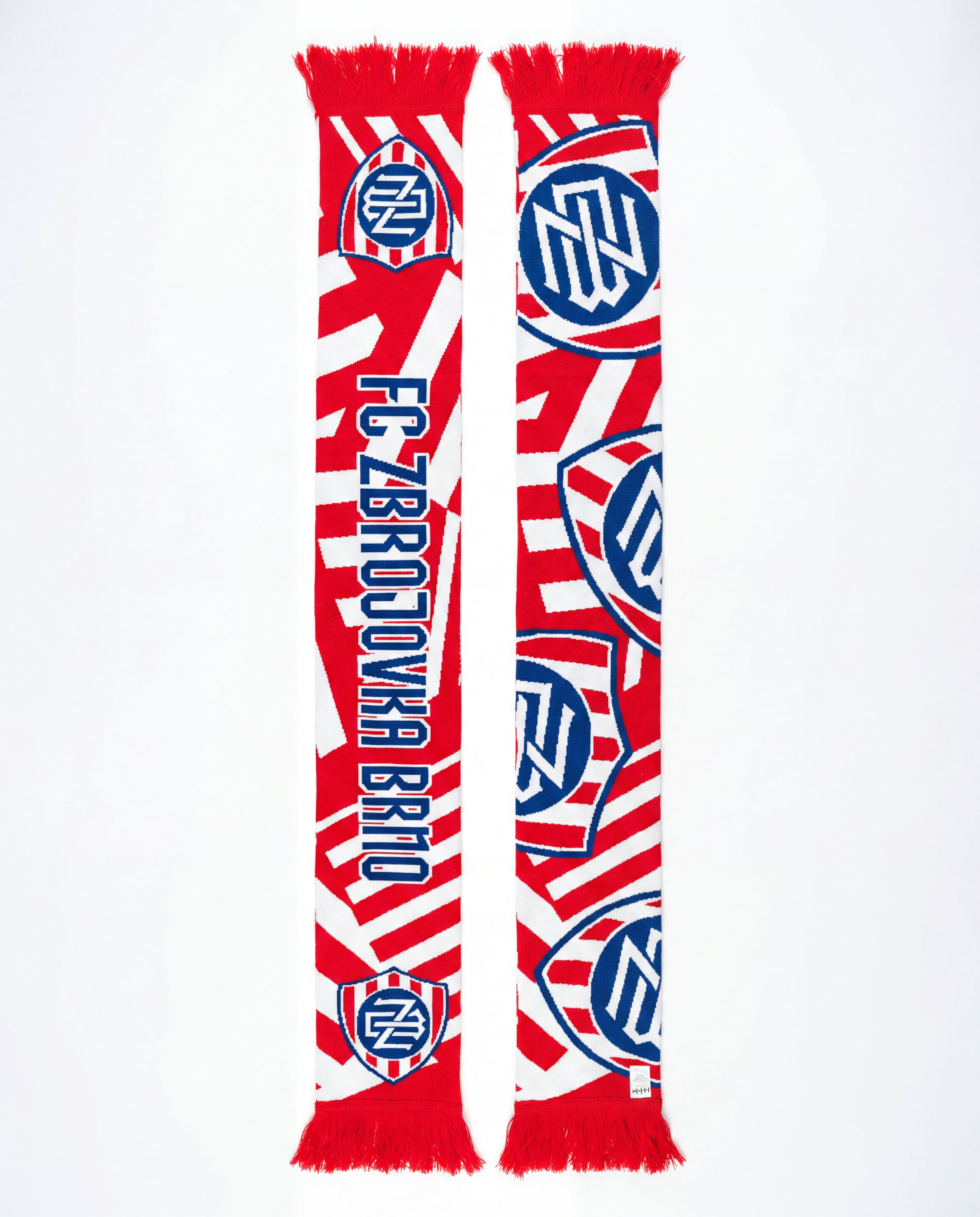 Šála FCZB Striped Madness Logo