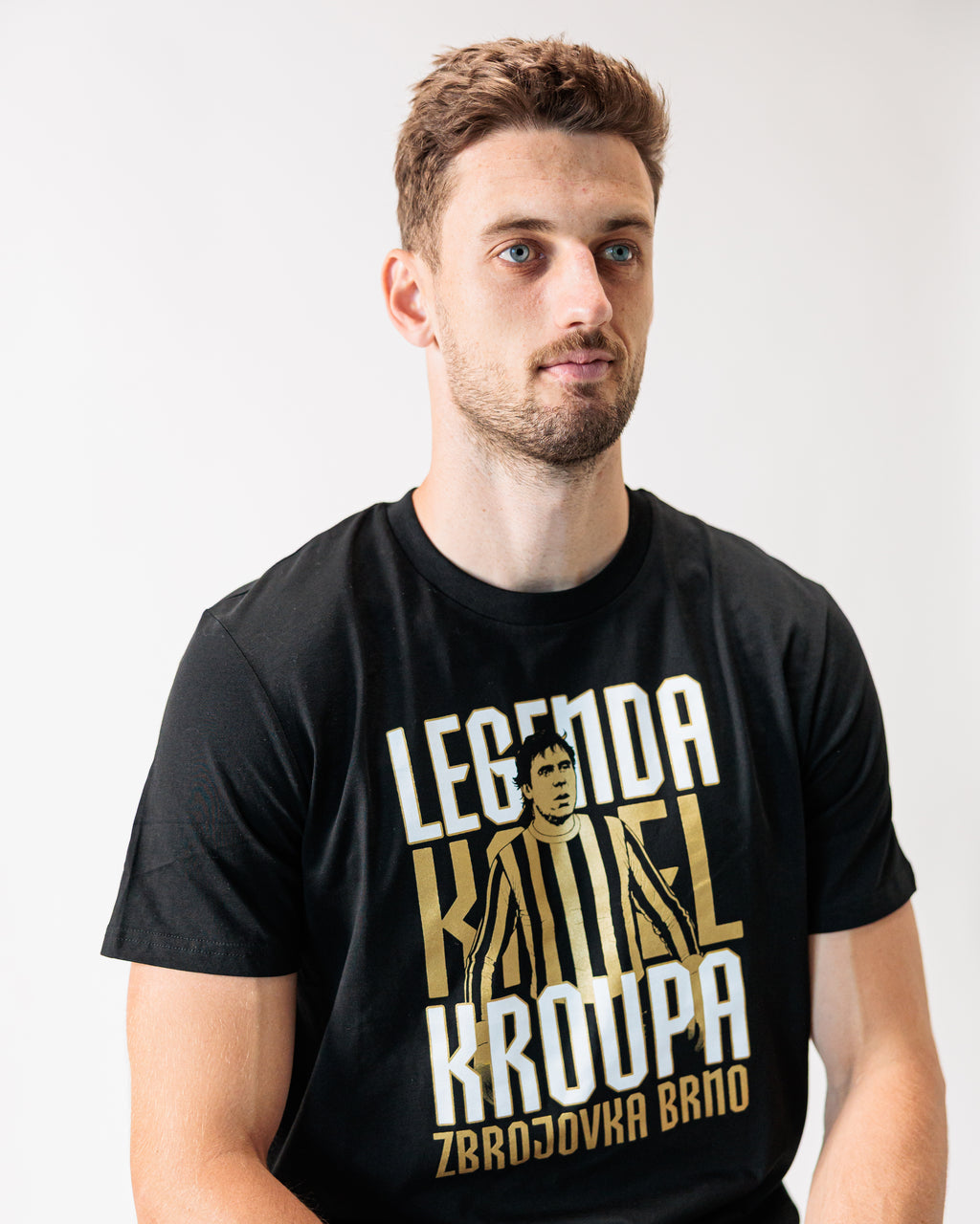 Triko FCZB Legenda Kroupa černé