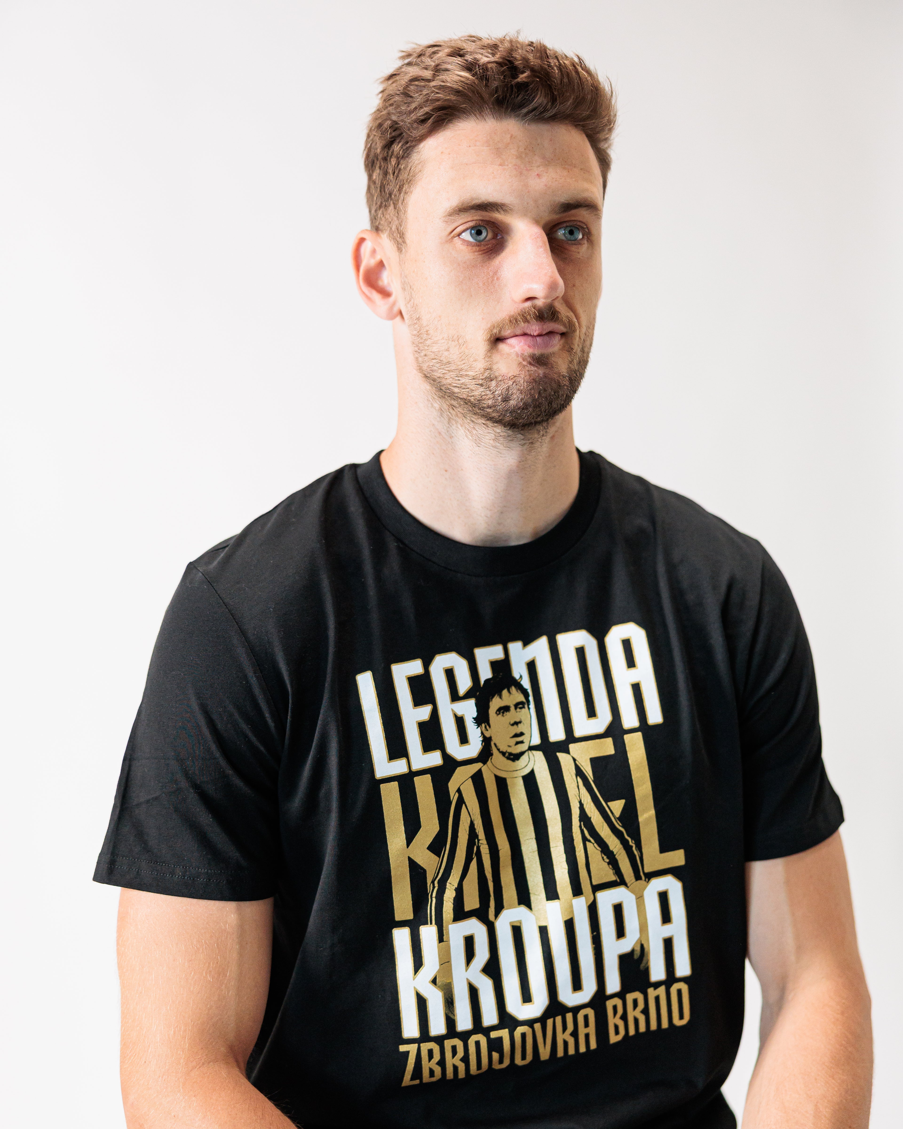 Triko FCZB Legenda Kroupa černé
