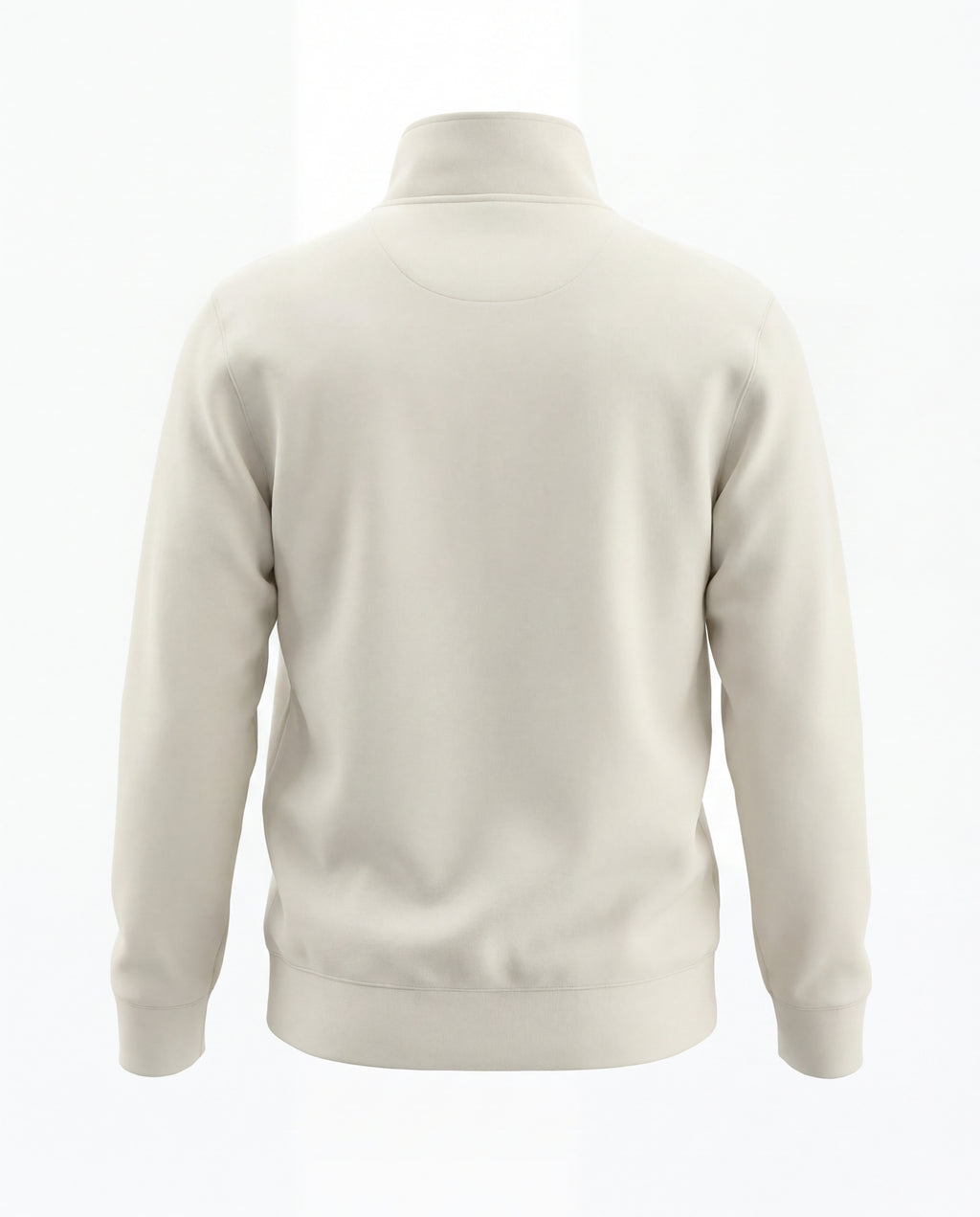 Mikina Half Zip FCZB Monogram ecru