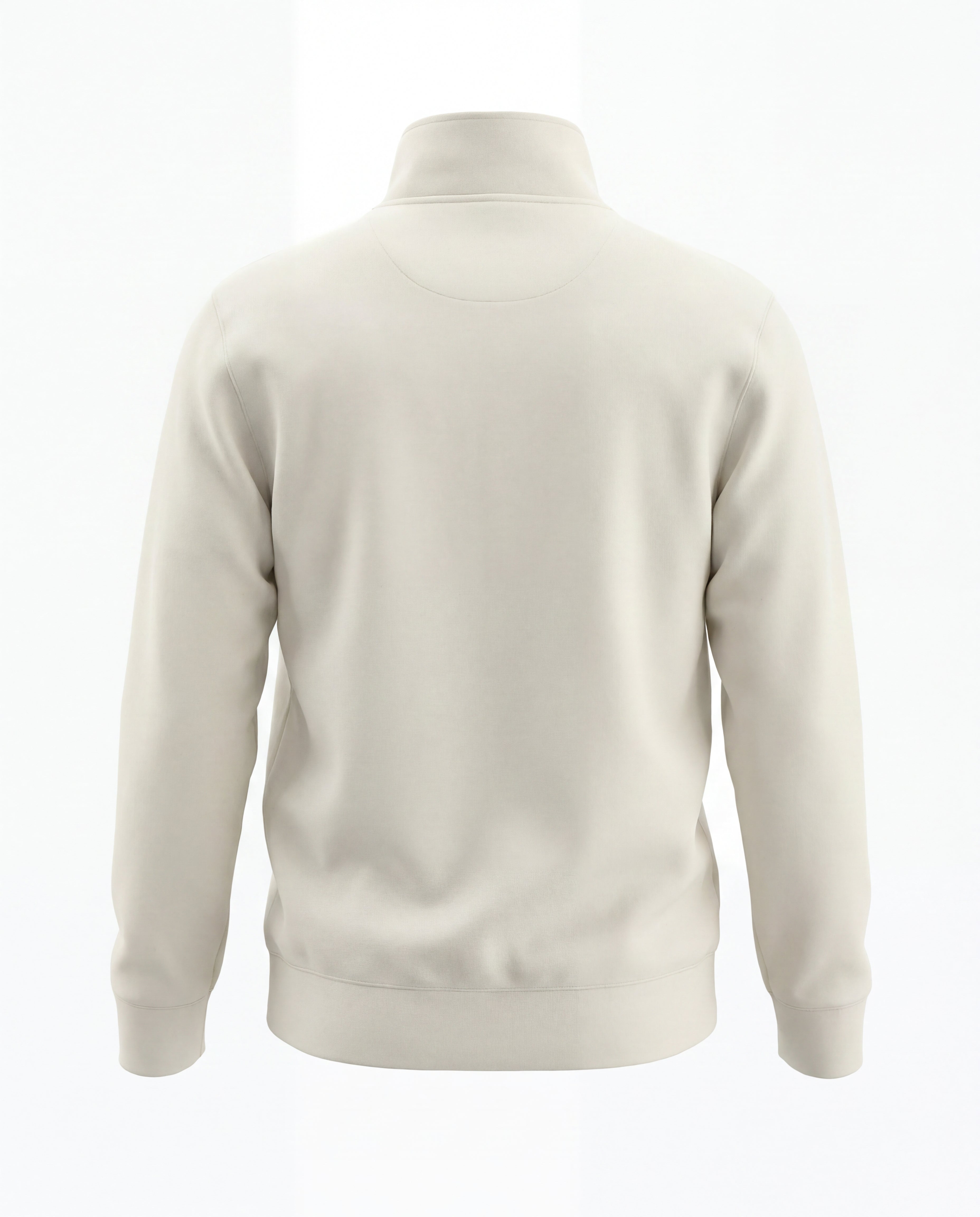Mikina Half Zip FCZB Monogram ecru
