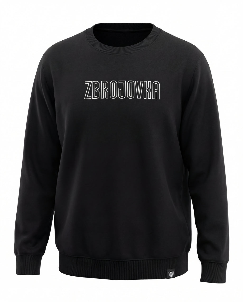 Mikina Crewneck FCZB Zbrojovka černá