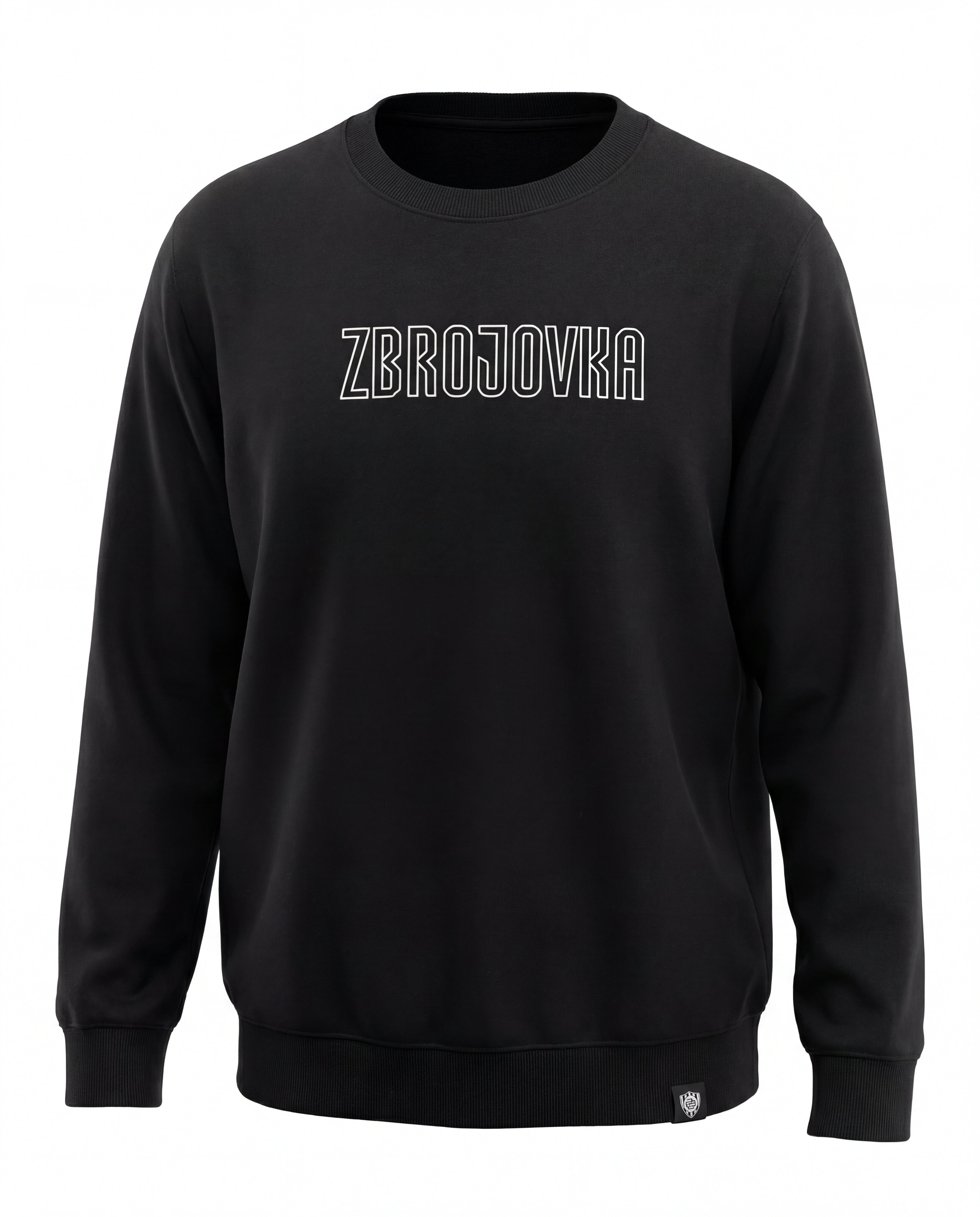 Mikina Crewneck FCZB Zbrojovka černá