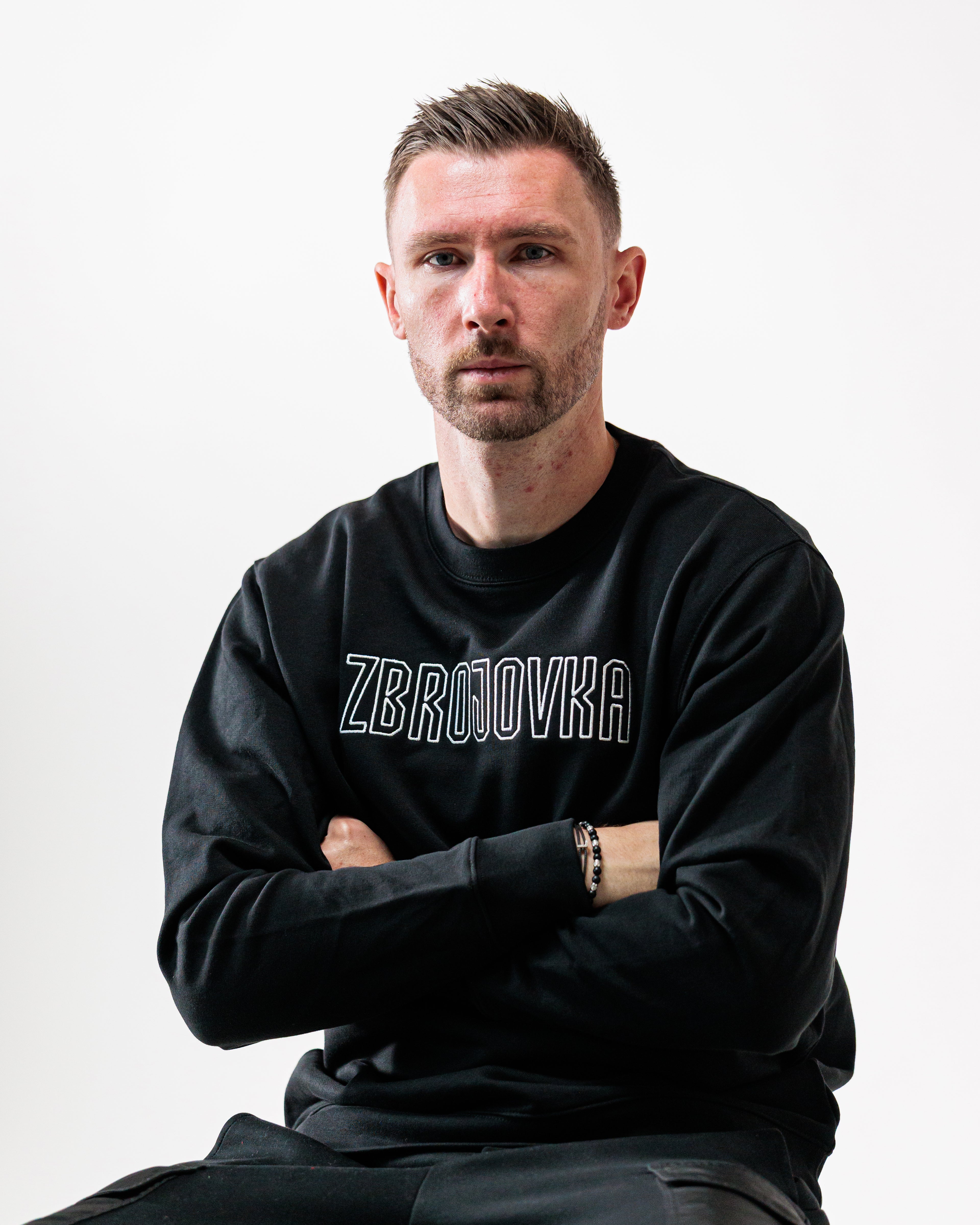 Mikina Crewneck FCZB Zbrojovka černá