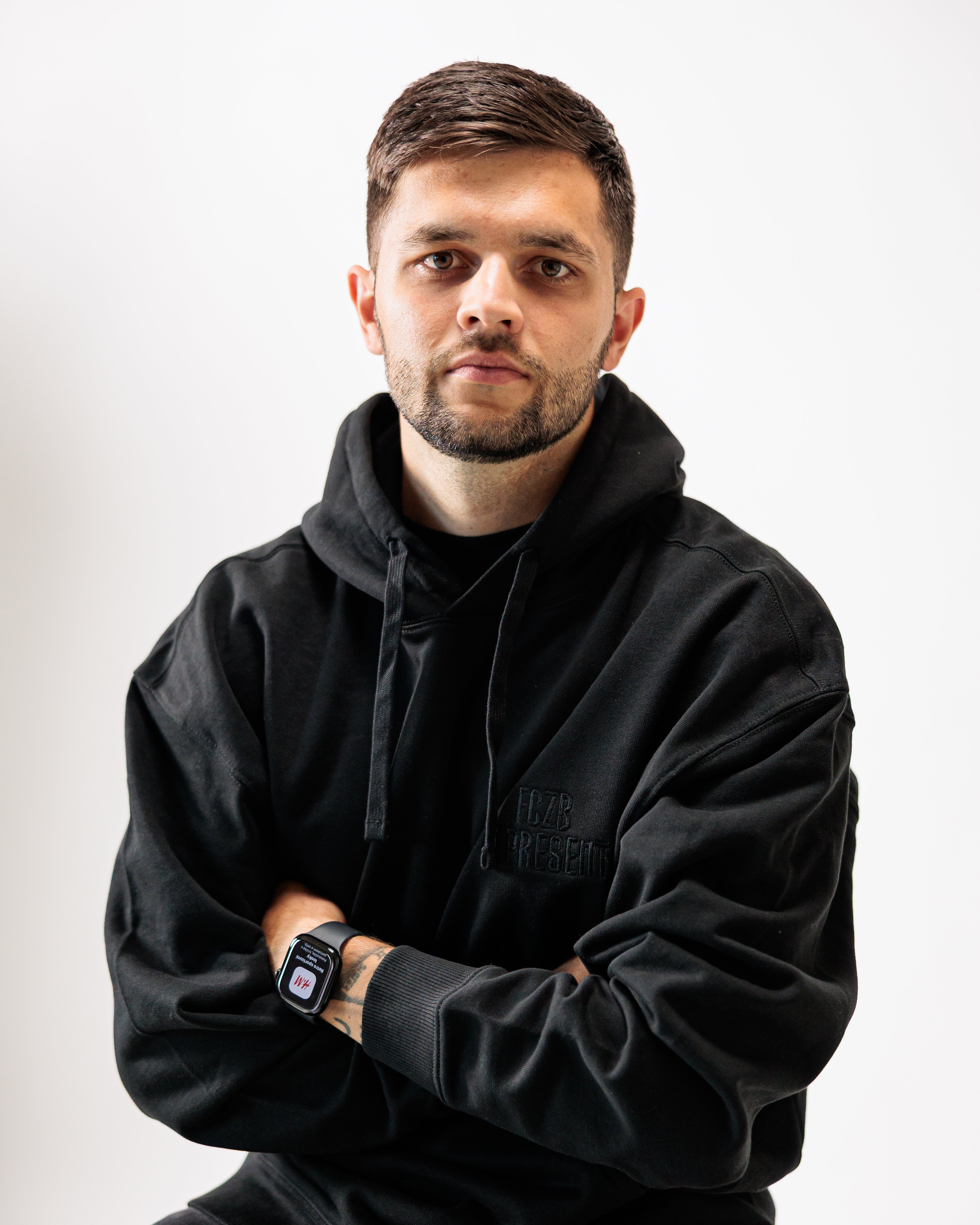 Mikina FCZB Represent Monogram černá