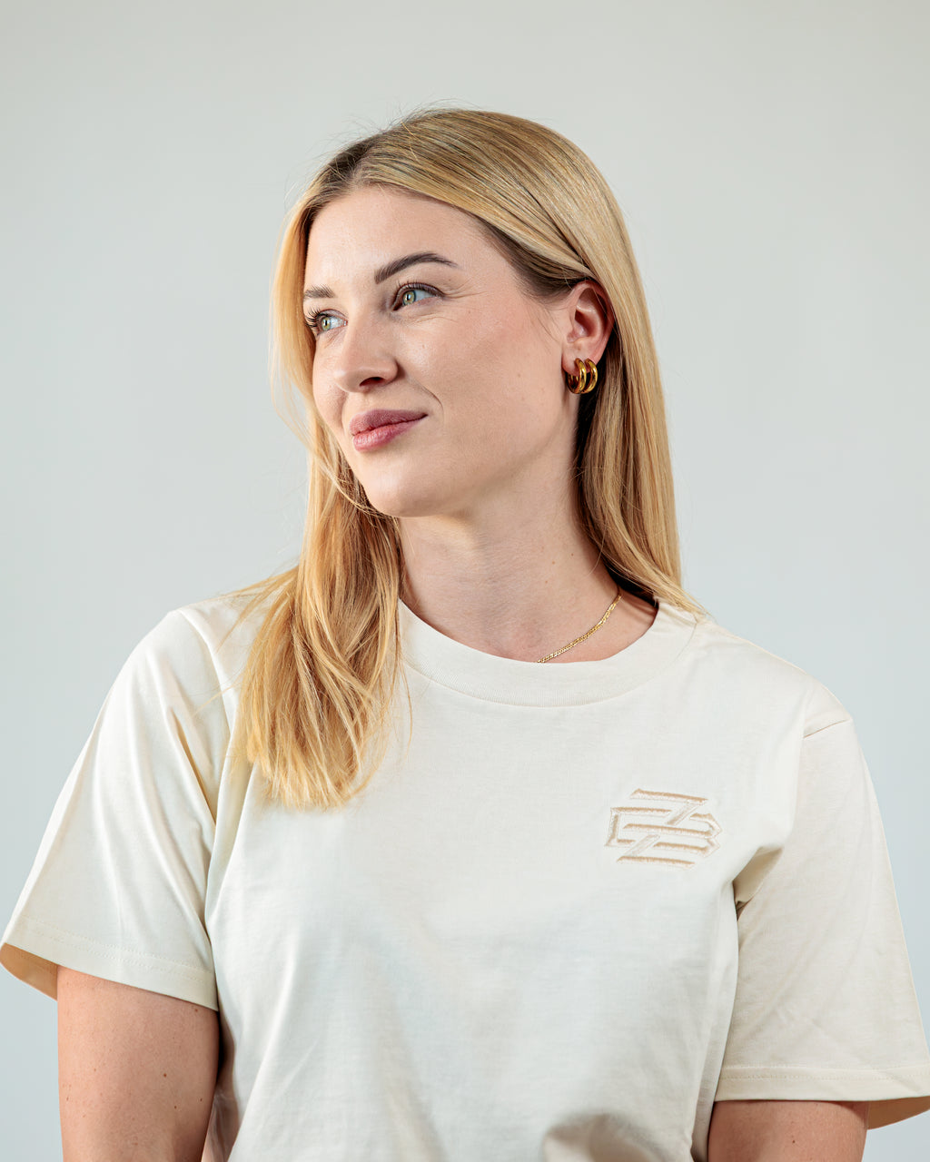Dámské Triko FCZB Monogram ecru