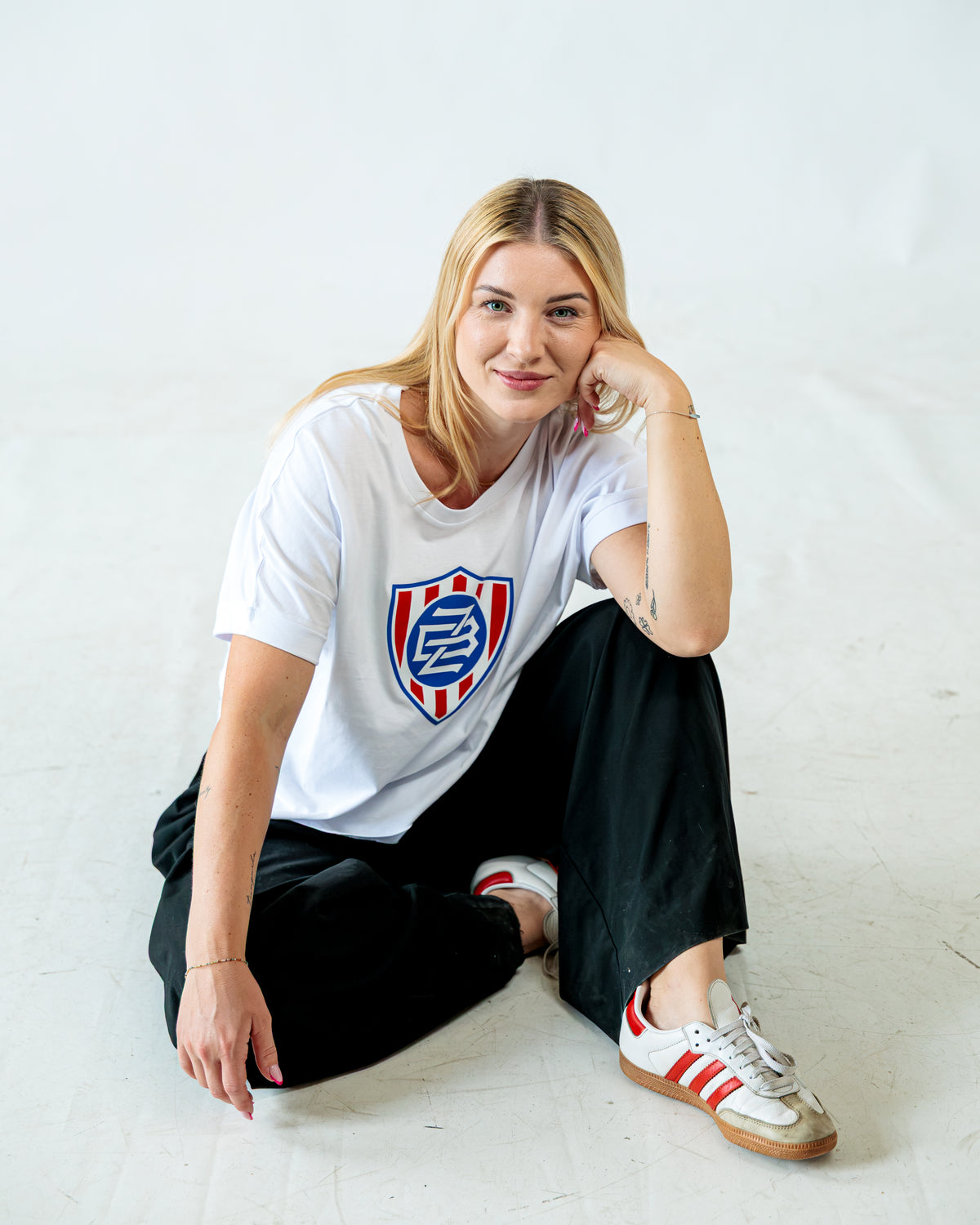 Dámské Triko FCZB Logo bílé