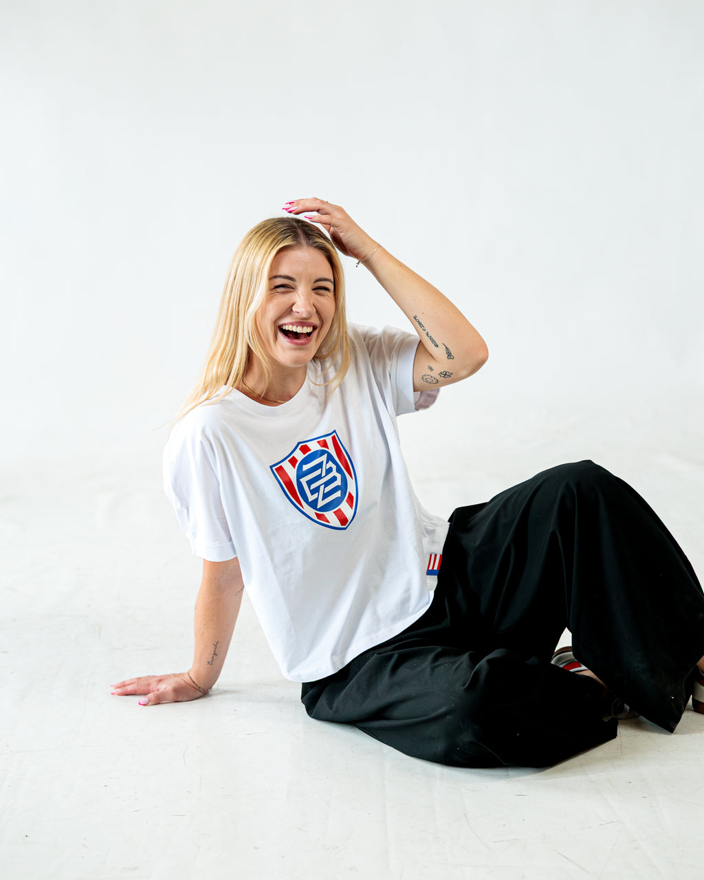 Dámské Triko FCZB Logo bílé