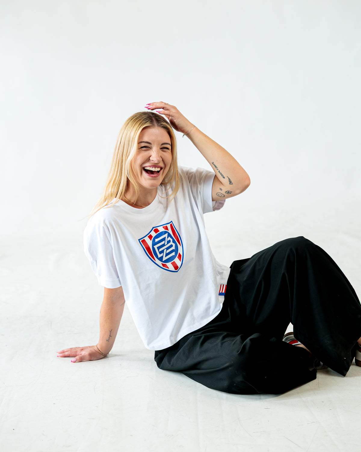 Dámské Triko FCZB Logo bílé