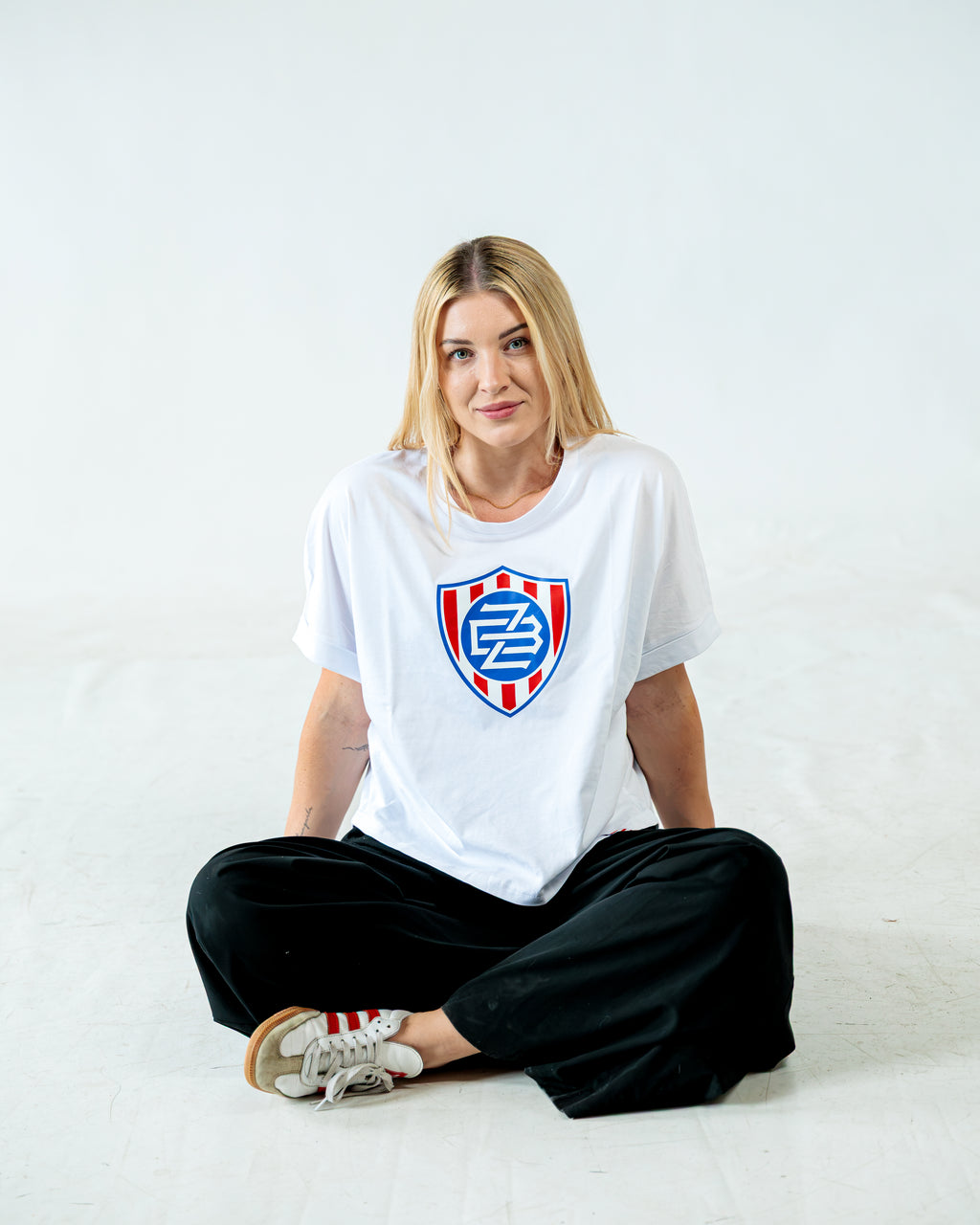 Dámské Triko FCZB Logo bílé