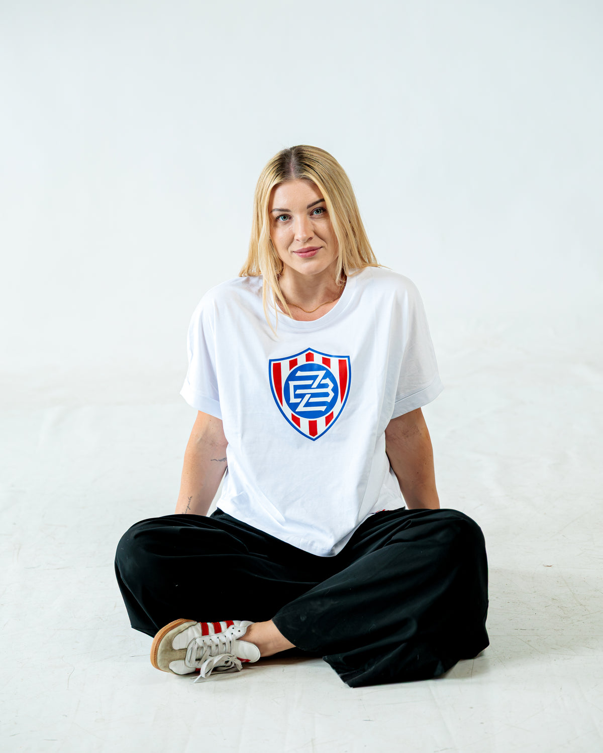 Dámské Triko FCZB Logo bílé