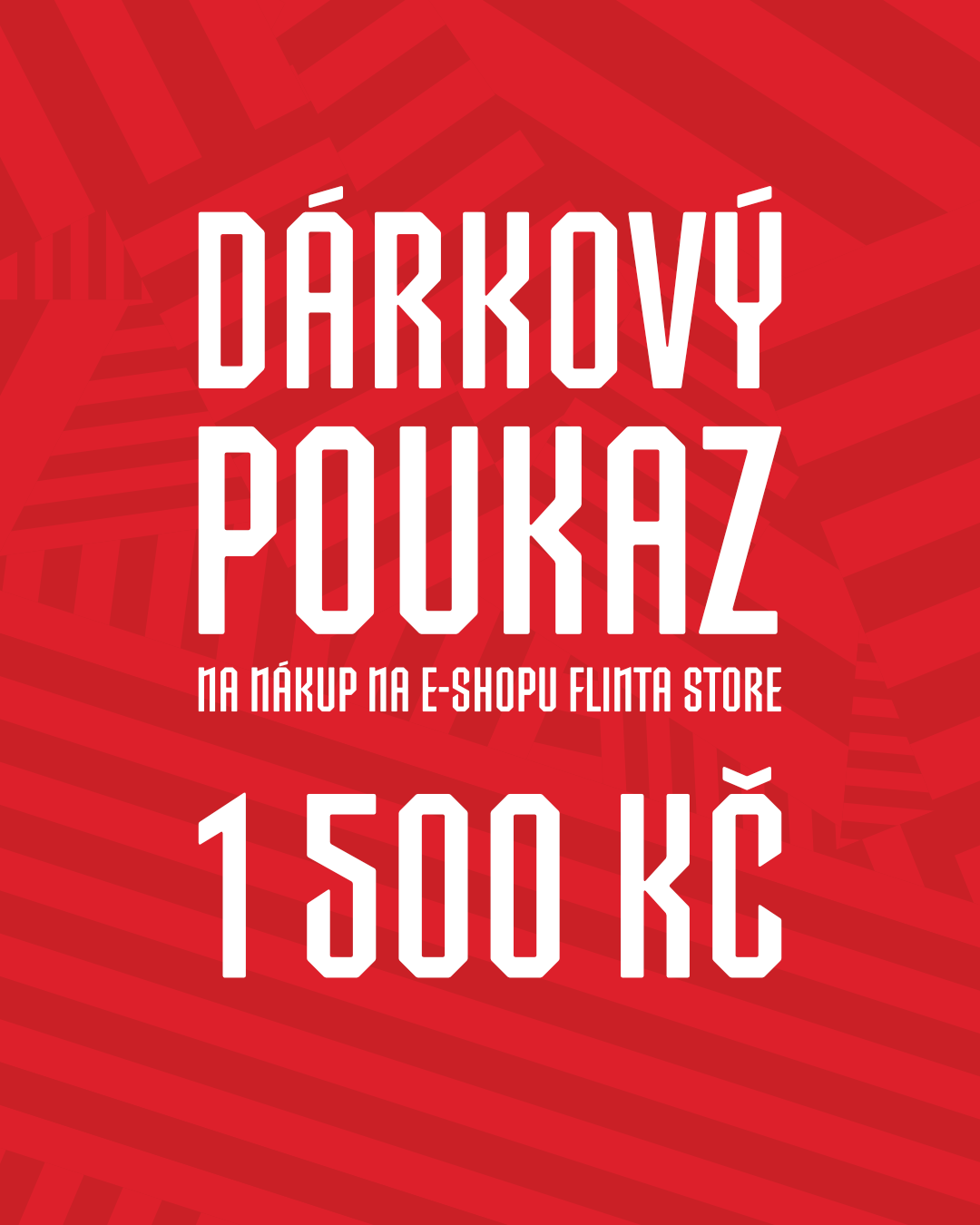 Dárkový poukaz na 1 500 Kč