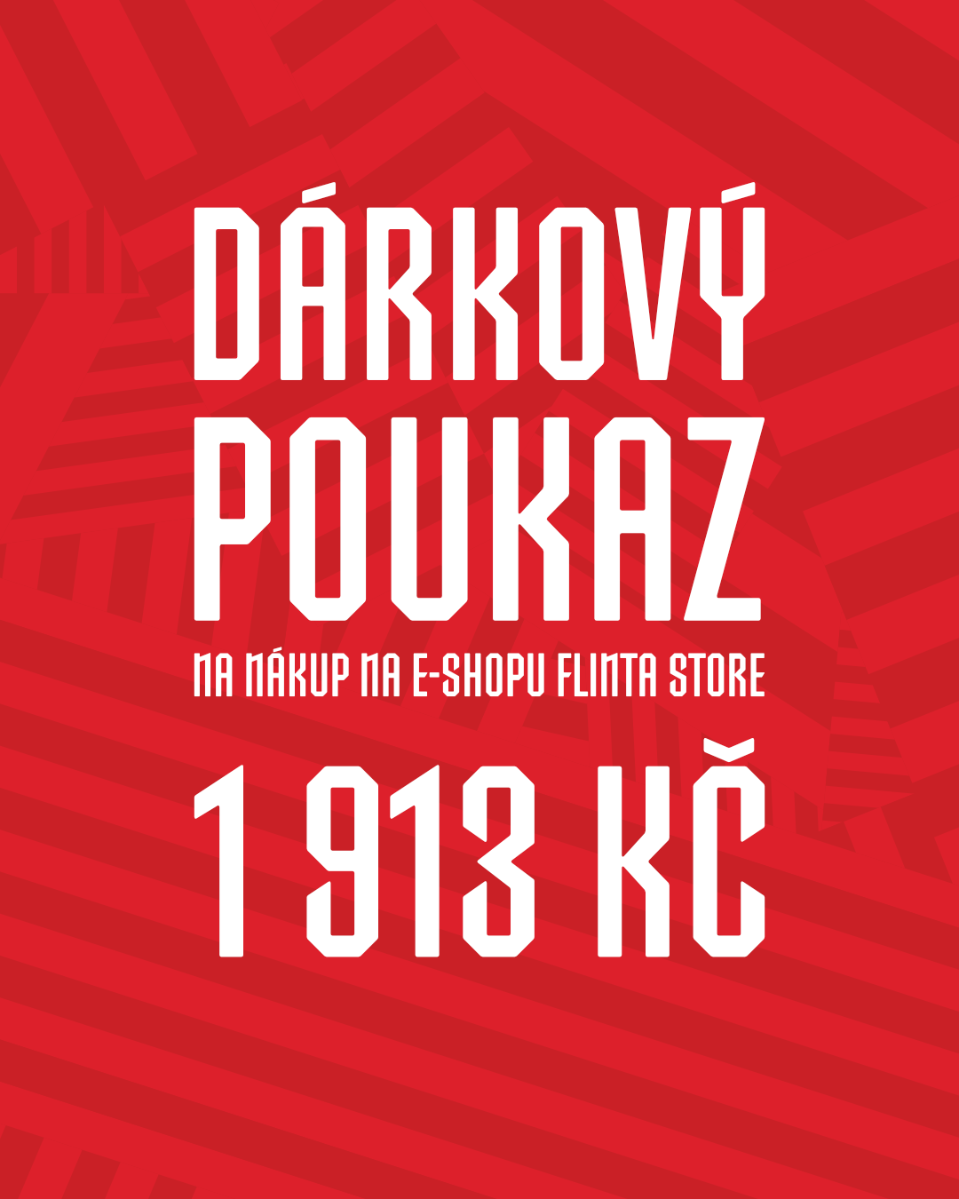 Dárkový poukaz na 1 913 Kč
