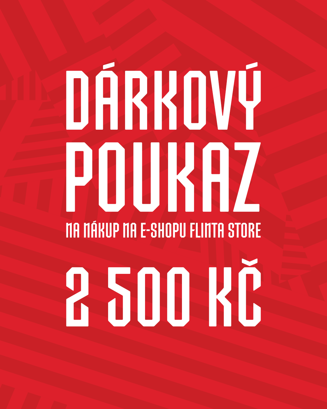 Dárkový poukaz na 2 500 Kč