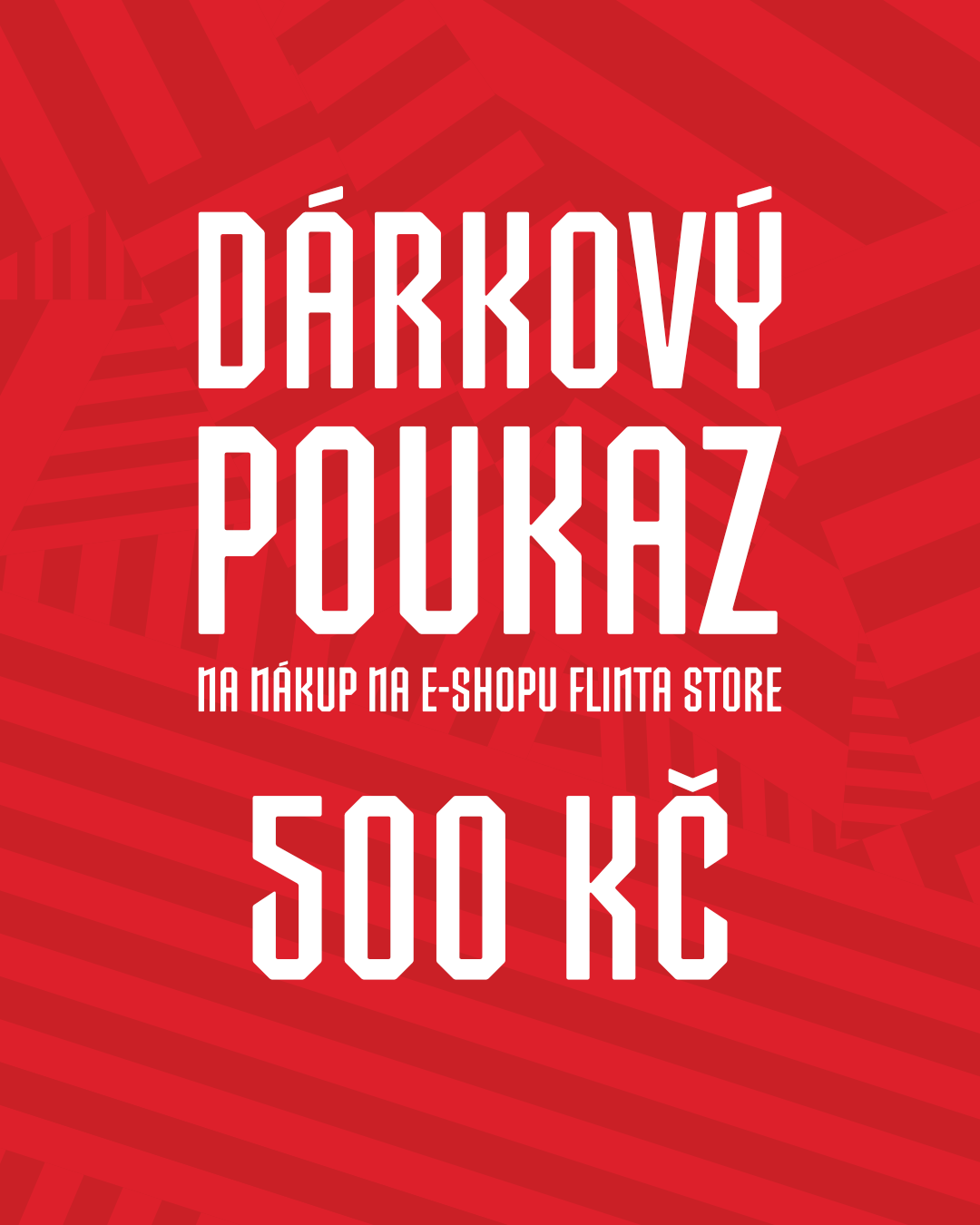 Dárkový poukaz na 500 Kč