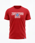 Triko FCZB Zbrojovka logo červené